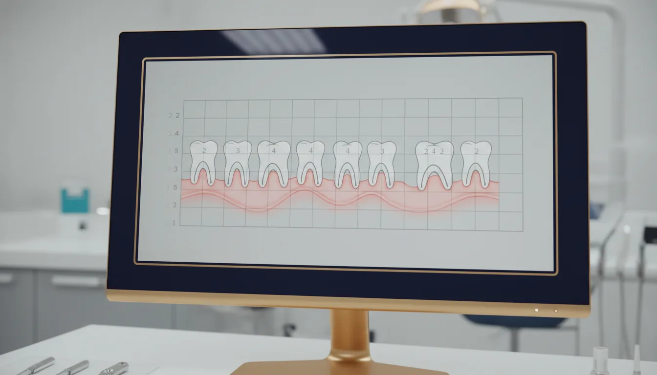 Periodontograma: qué mide, cómo interpretarlo y cómo registrarlo