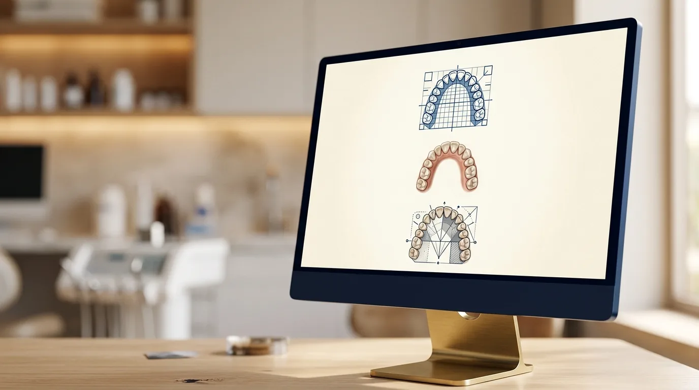 Ilustración del artículo: Tipos de odontograma: geométrico, anatómico, simbólico y digital